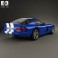 Dodge Viper GTS 1998 3d model