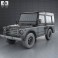Fiat Campagnola Station Wagon 1987 3d model