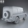 Fiat Campagnola Station Wagon 1987 3d model