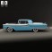 Ford Fairlane 500 Galaxie Skyliner 1959 3d model