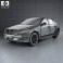 Hyundai Genesis (Rohens) sedan 2012 3d model
