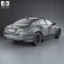 Hyundai Genesis (Rohens) sedan 2012 3d model