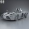KTM X-Bow 2012 3d model