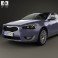 Kia Cadenza (K7) 2014 3d model