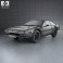 Lamborghini Jarama 400 GTS 1976 3d model