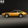 Lamborghini Jarama 400 GTS 1976 3d model