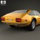 Lamborghini Jarama 400 GTS 1976 3d model