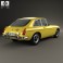 MG MGB GT V8 1973 3d model
