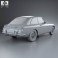 MG MGB GT V8 1973 3d model