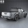 Nissan Navara (D40) Double Cab 2010 3d model