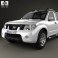 Nissan Navara (D40) Double Cab 2010 3d model