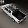 Nissan Navara (D40) Double Cab 2010 3d model