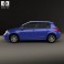 Nissan Tiida (C11) hatchback 2012 3d model