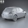 Nissan Tiida (C11) hatchback 2012 3d model
