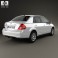 Nissan Tiida (C11) sedan 2012 3d model