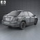 Nissan Tiida (C11) sedan 2012 3d model
