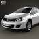 Nissan Tiida (C11) sedan 2012 3d model