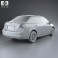 Nissan Tiida (C11) sedan 2012 3d model