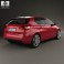 Peugeot 308 2014 3d model