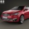 Peugeot 308 2014 3d model