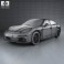 Porsche Panamera 4S 2014 3d model