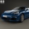 Porsche Panamera 4S 2014 3d model