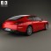 Porsche Panamera 4 2014 3d model