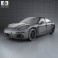 Porsche Panamera 4 2014 3d model