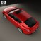Porsche Panamera 4 2014 3d model