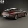 Porsche Panamera S 2014 3d model