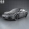 Porsche Panamera S 2014 3d model