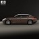 Porsche Panamera S 2014 3d model