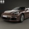 Porsche Panamera S 2014 3d model