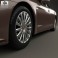 Porsche Panamera S 2014 3d model