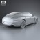 Porsche Panamera S 2014 3d model