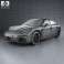 Porsche Panamera S E-Hybrid 2014 3d model