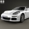 Porsche Panamera S E-Hybrid 2014 3d model