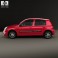 Renault Clio Mercosur Sport 5-door hatchback 2013 3d model