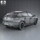 Renault Megane 5-door hatchback 2013 3d model