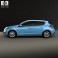 Renault Megane 5-door hatchback 2013 3d model
