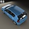 Renault Sandero 2012 3d model
