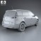 Renault Scenic 2013 3d model