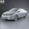 Toyota Corolla (E140) sedan EU 2012 3d model