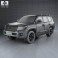 Toyota Land Cruiser (J200) 2013 3d model