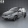 Lada Kalina (1117) wagon 2011 3d model