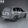 Lada Kalina (1117) wagon 2011 3d model