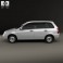 Lada Kalina (1117) wagon 2011 3d model
