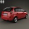 Lada Kalina (1119) hatchback 2011 3d model