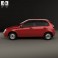 Lada Kalina (1119) hatchback 2011 3d model