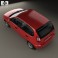 Lada Kalina (1119) hatchback 2011 3d model